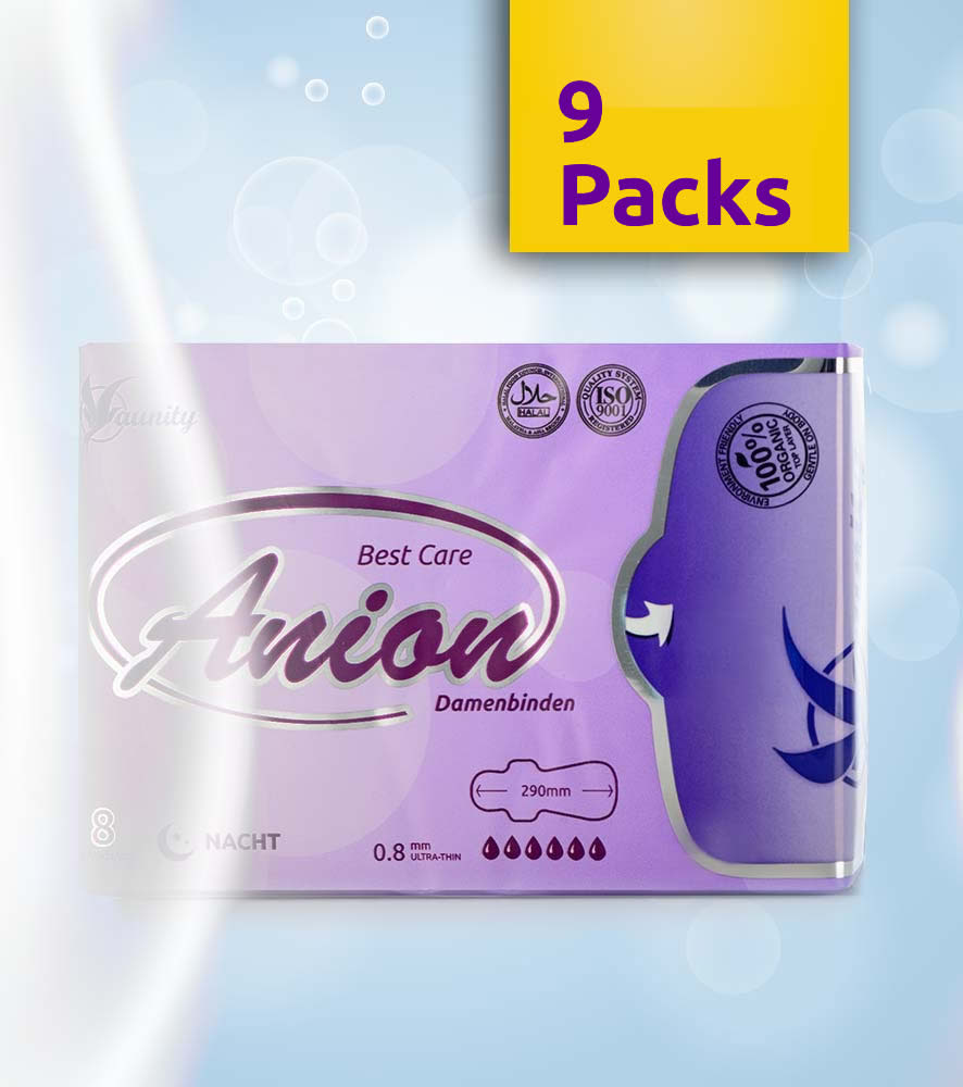 Women's sanitary napkin Anion Antibacterial