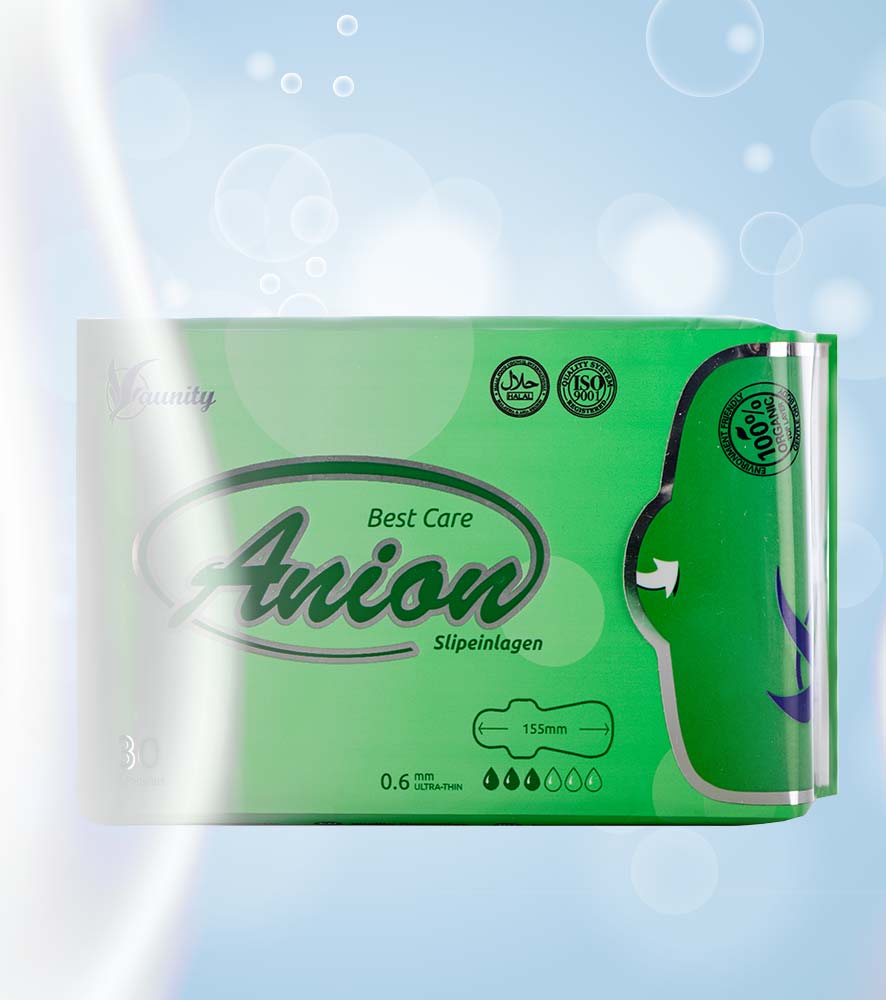 Women's pantyliners Anion Antibacterial