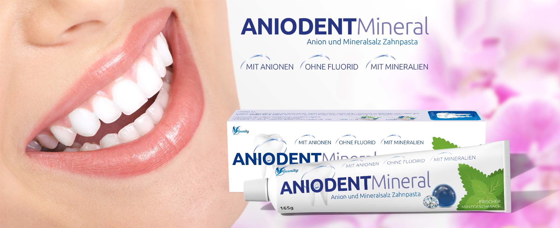 ANIODENT Mineral Zahnpasta (1 Tube)  165g